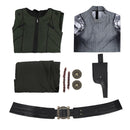 Male Movie Doom Cosplay Costume Jumpsuit Hooded Cape - AwwwCos