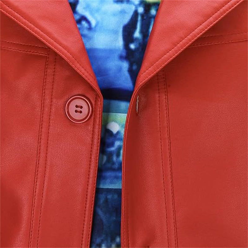 Movie Fight Club Tyler Durden Cosplay Costume Coat T-shirt Glasses