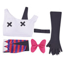 Anime Hazbin Hotel Vaggie Cosplay Costume Women Dress Halloween Skirt