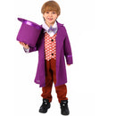 Movie Kids The Chocolate Factory Charlie Wonka Cosplay Costume Hat - AwwwCos