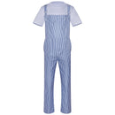 Movie Modern Times The Tramp Cosplay Costume Striped jumpsuit - AwwwCos