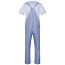 Movie Modern Times The Tramp Cosplay Costume Striped jumpsuit - AwwwCos