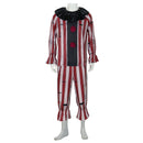 Movie Nightmare Joker Cosplay Costume Red Stripes Suits - AwwwCos