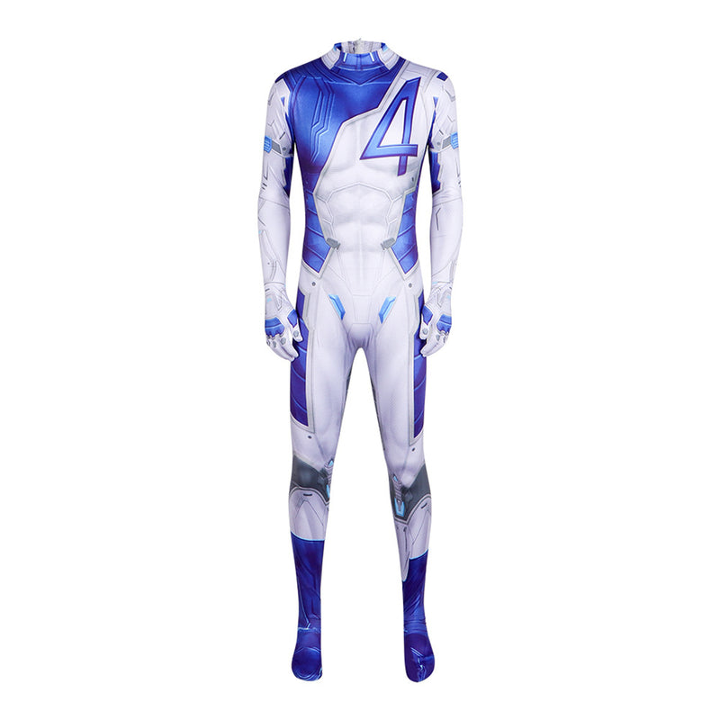 Movie Rivals Mister Fantastic Men Cosplay Costume Jumpsuit - AwwwCos