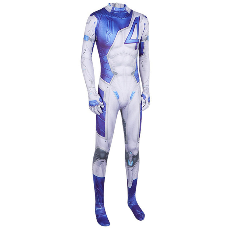 Movie Rivals Mister Fantastic Men Cosplay Costume Jumpsuit - AwwwCos