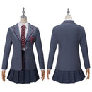 Plus Size Movie Roald Dahl’s Matilda the Musical School Uniform Gray Cosplay Costume - AwwwCos