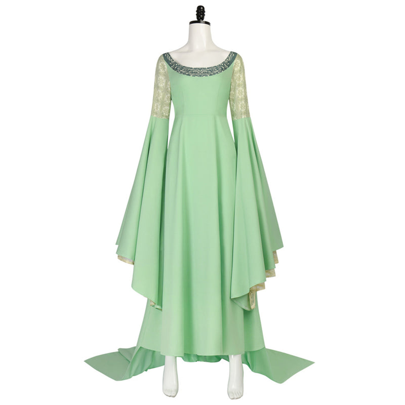 Movie The Rings Arwen Cosplay Costume Performance Dress