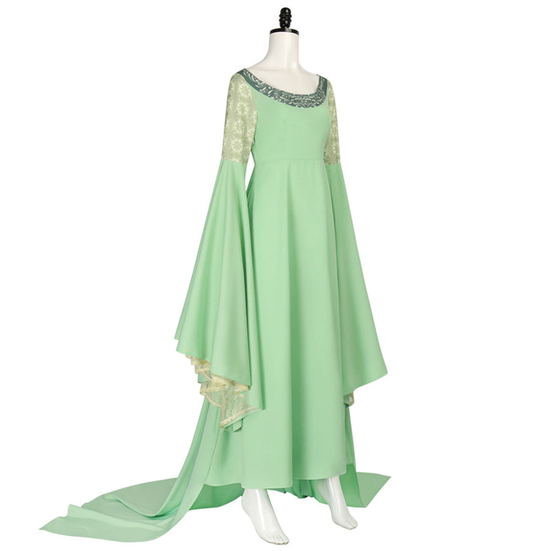 Movie The Rings Arwen Cosplay Costume Performance Dress