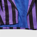 Movie Wednesday Enid Sinclair Cosplay Costume Black Striped Purple Outfits - AwwwCos