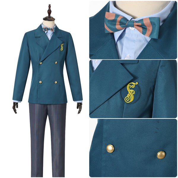 Plus Size Movie Wicked Fiyero Boq Men Cosplay Costume