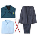 Movie Wicked Glynda Elphaba Cosplay Costume School Uniform Culotte - AwwwCos