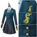 Movie Wicked Glynda Elphaba Cosplay Costume School Uniform Suit - AwwwCos