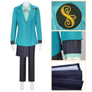 Movie Wicked Glynda Elphaba Cosplay Costume Uniform Pants Suit - AwwwCos