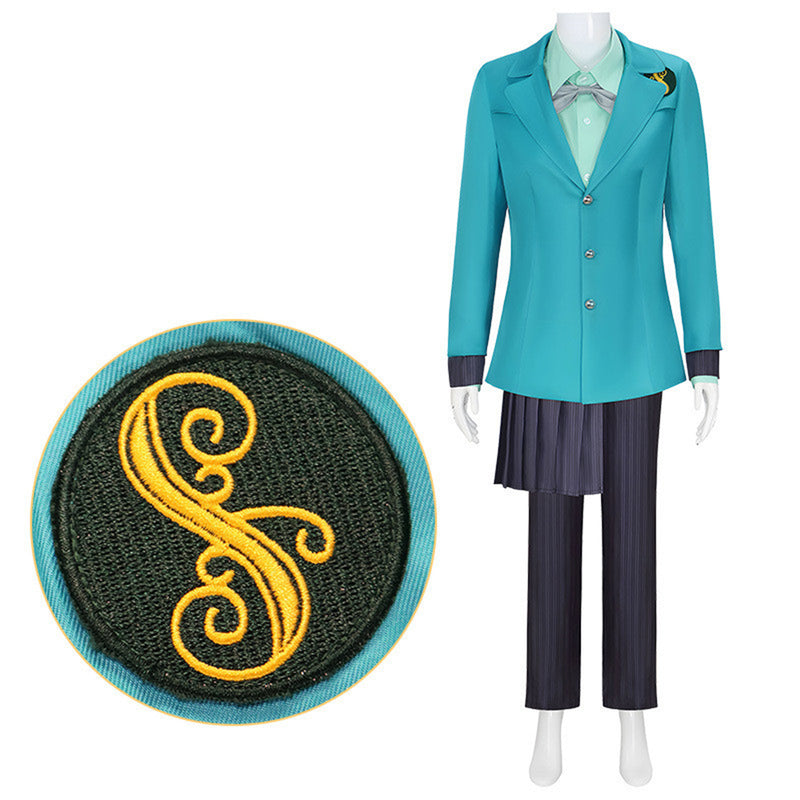 Movie Wicked Glynda Elphaba Cosplay Costume Uniform Pants Suit - AwwwCos