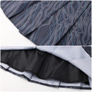 Movie Wicked Nessarose Cosplay Costume Gray Striped Vest Skirt - AwwwCos