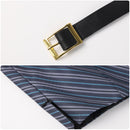 Movie Wicked Nessarose Cosplay Costume Gray Striped Vest Skirt - AwwwCos