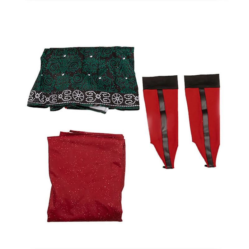 Movie Wiedzmin Triss Cosplay Costume Court Style Dress