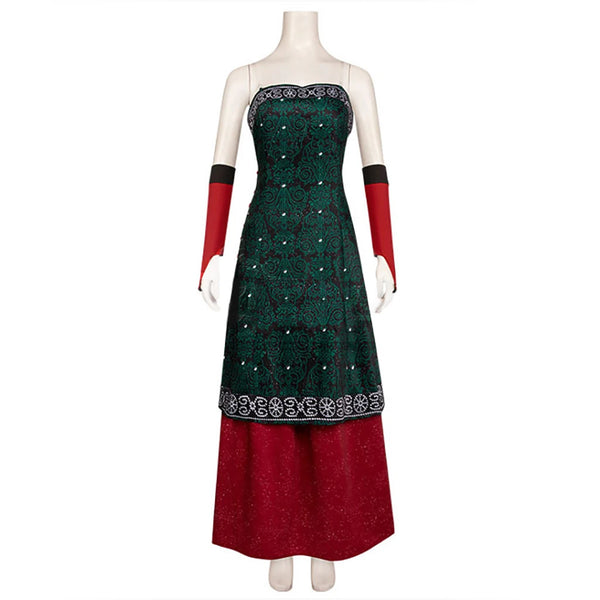 Movie Wiedzmin Triss Cosplay Costume Court Style Dress