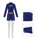 Movie Zombie School Addison Cosplay Costume Navy Blue Outfits - AwwwCos