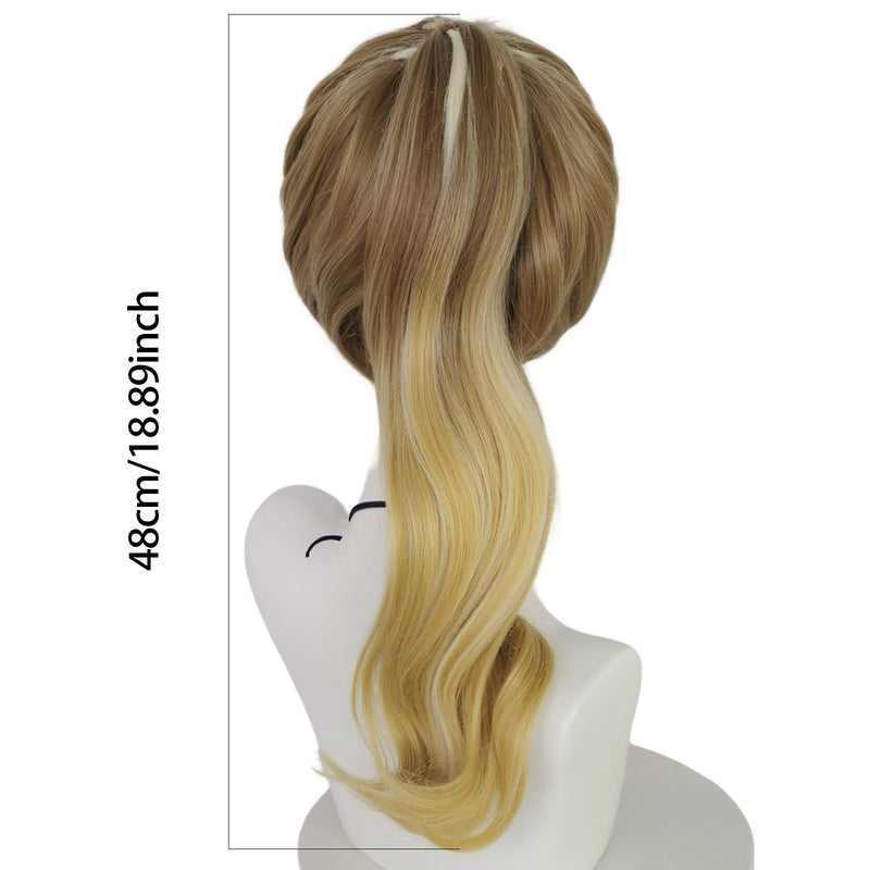 Movie Zombies 4: Dawn of the Vampires Nova Cosplay Wig Curly Hair - AwwwCos