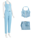 Movies MaXXXine Cosplay Costume Women Blue Suits - AwwwCos