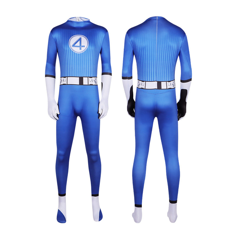 Mr. Fantastic Invisible Girl Human Torch The Thing Cosplay Costume