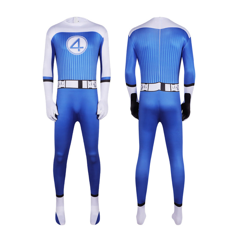 Mr. Fantastic Invisible Girl Human Torch The Thing Cosplay Costume