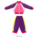 Multicolor Disco Boys And Girls Dance Sport Hip Hop Costume - AwwwCos