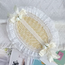 6 Kinds Multicolor Memories Women Summer Lolita Hand-made Bonette Straw Hat - AwwwCos