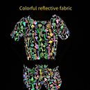 Mushroom Reflective T-shirt Women Summer Round Neck sportwear - AwwwCos