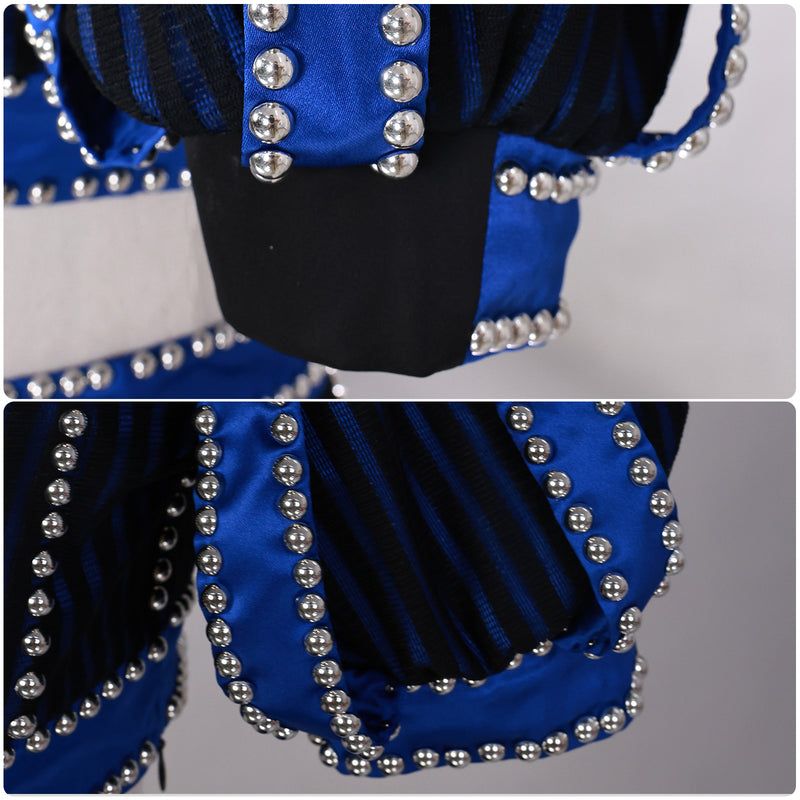 Musical Drama SIX Catherine Parr Cosplay Costume Black Suit - AwwwCos