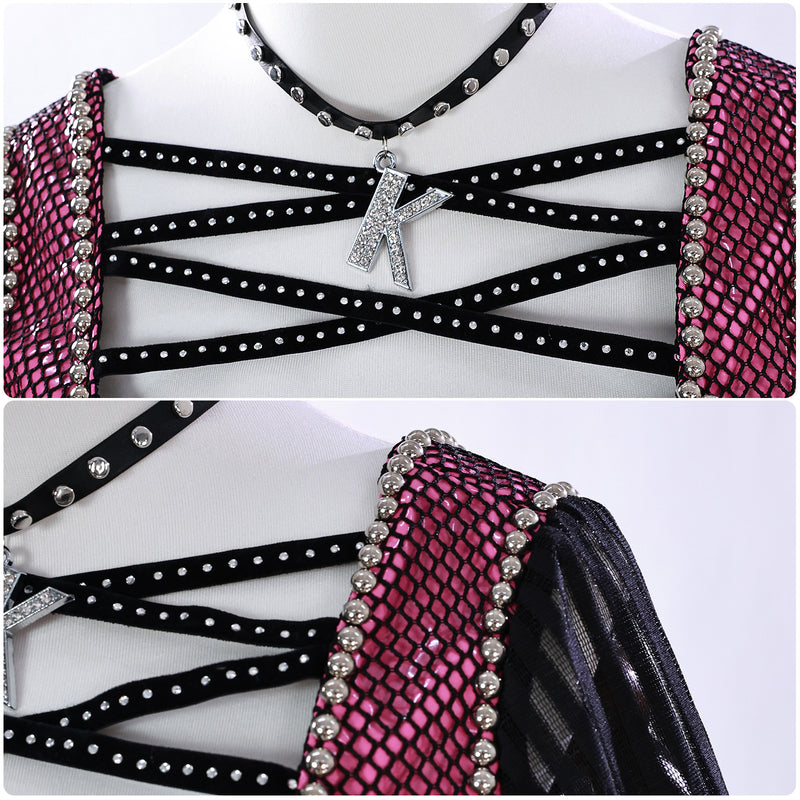 Musical Drama SIX Katherine Howard Cosplay Costume Dress - AwwwCos