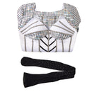 Musical Drama SIX Jane Seymour Cosplay Costume Silvery Dress Pantyhose - AwwwCos