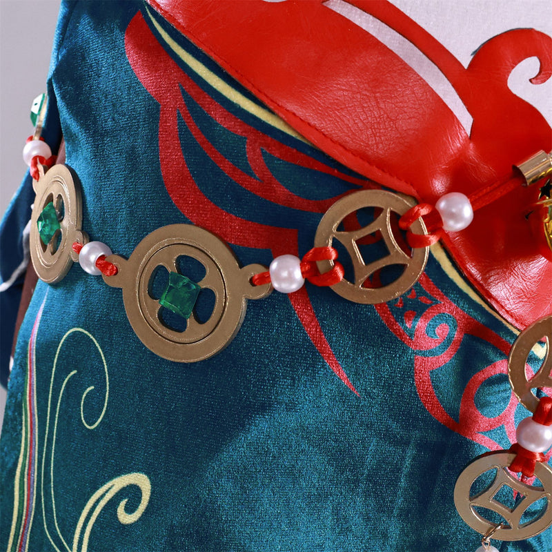 Naraka: Bladepoint Tessa Cosplay Costume Cheongsam Shoes Wig - AwwwCos
