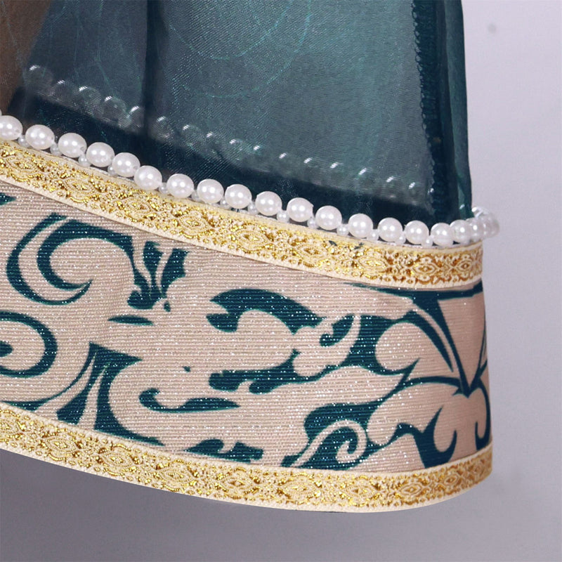 Naraka: Bladepoint Tessa Cosplay Costume Cheongsam Shoes Wig - AwwwCos