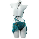 Naraka Bladepoint Valda Cui Cosplay Costume Green Swimwear