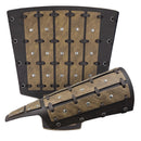 Nordic-style Viking Cosplay Half-body Leather Armor Vintage Studs Stage Props - AwwwCos