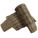 Nordic-style Viking Cosplay Half-body Leather Armor Vintage Studs Stage Props - AwwwCos