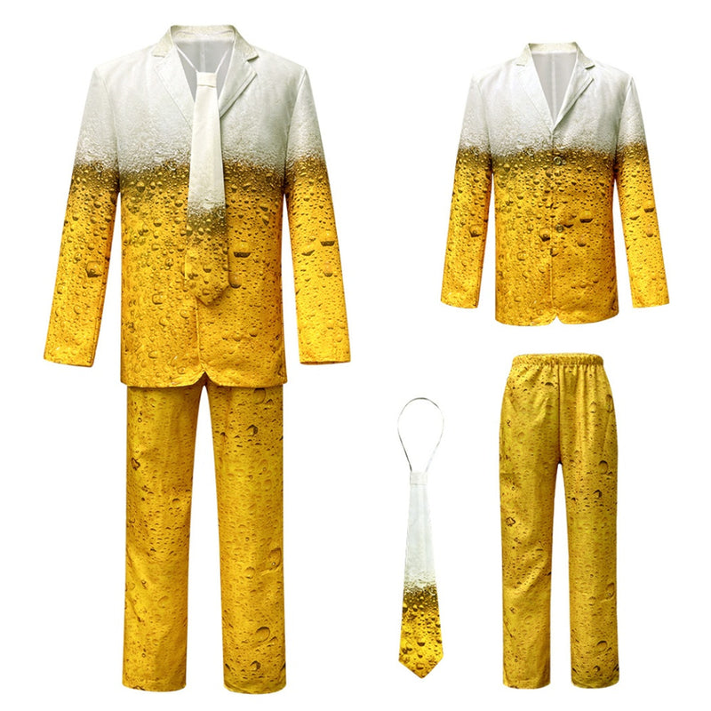 Oktoberfest Day Beer Costume Men 3 Pieces Uniform Women Dress - AwwwCos