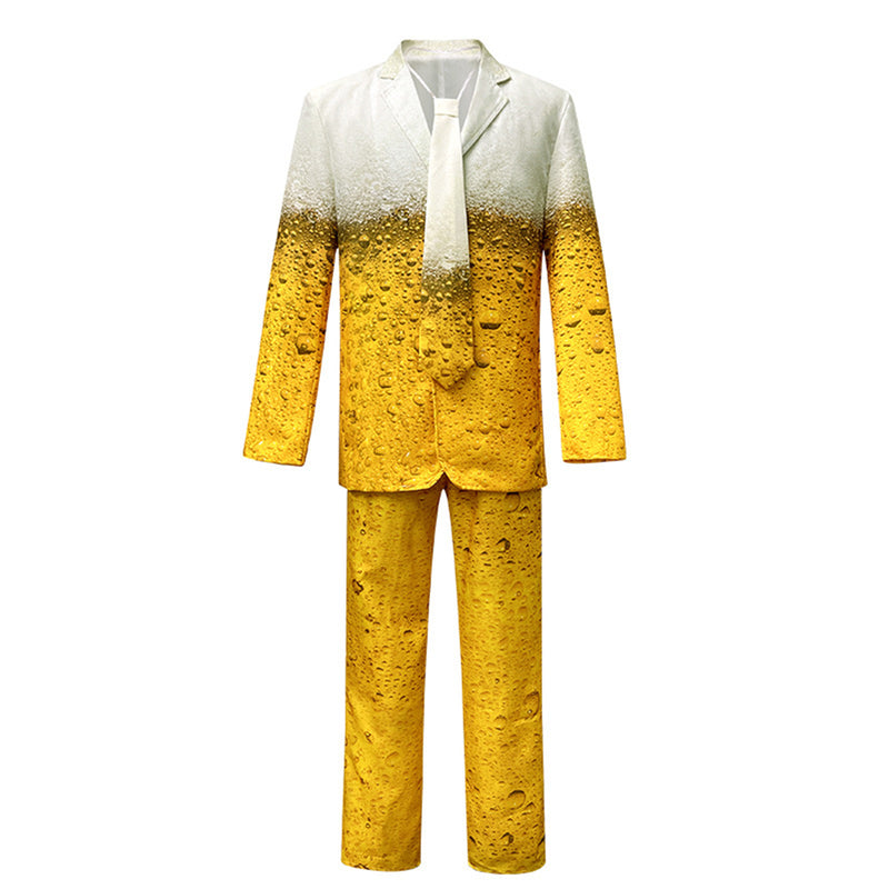Oktoberfest Day Beer Costume Men 3 Pieces Uniform Women Dress - AwwwCos