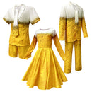 Oktoberfest Day Beer Costume Men 3 Pieces Uniform Women Dress - AwwwCos