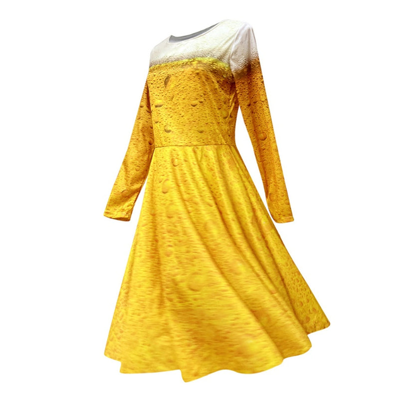Oktoberfest Day Beer Costume Men 3 Pieces Uniform Women Dress - AwwwCos
