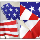 One Size American Flag Cosplay Cape T-Shirt Unisex Patriotic USA Flag Costume