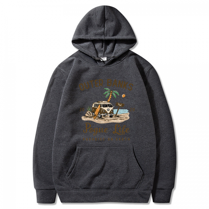 Outer Banks Pogue Life Hoodie Graphic Coat Unisex Long Sleeve Hoodies - AwwwCos
