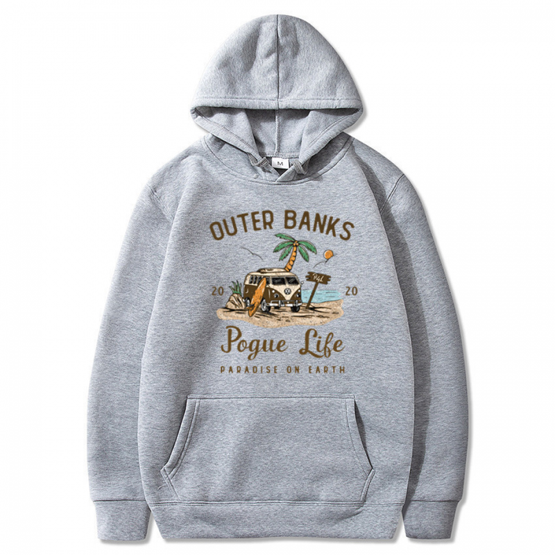 Outer Banks Pogue Life Hoodie Graphic Coat Unisex Long Sleeve Hoodies - AwwwCos