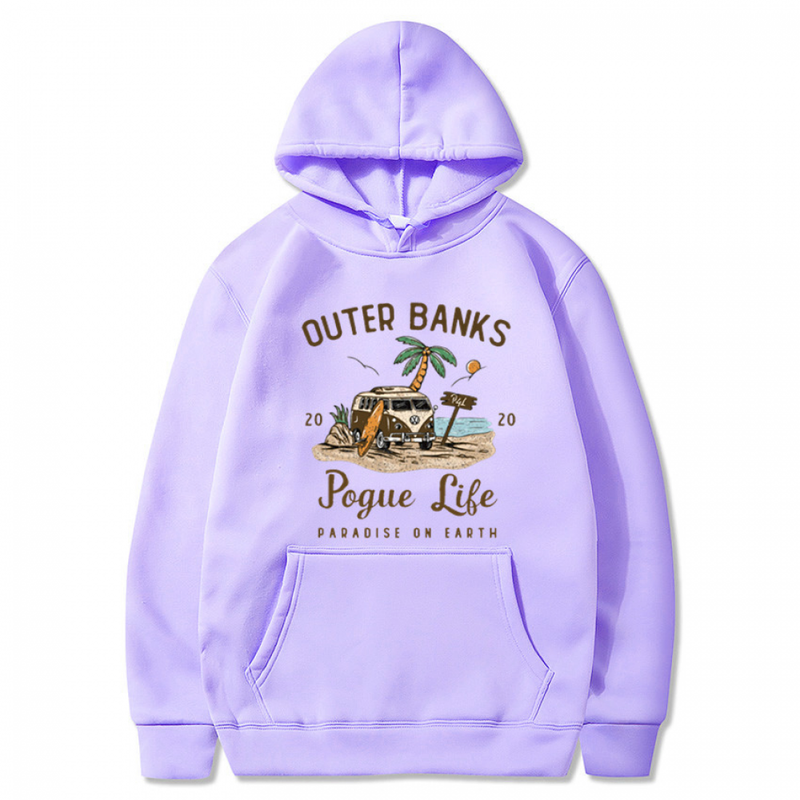 Outer Banks Pogue Life Hoodie Graphic Coat Unisex Long Sleeve Hoodies - AwwwCos