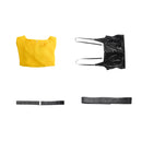 Ozymandias Cosplay Costume Yellow Dress Black Jumpsuit - AwwwCos