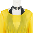 Ozymandias Cosplay Costume Yellow Dress Black Jumpsuit - AwwwCos