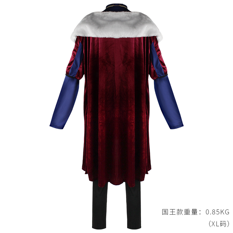 Palace Royal King Cosplay Costume Velvet Outfits
