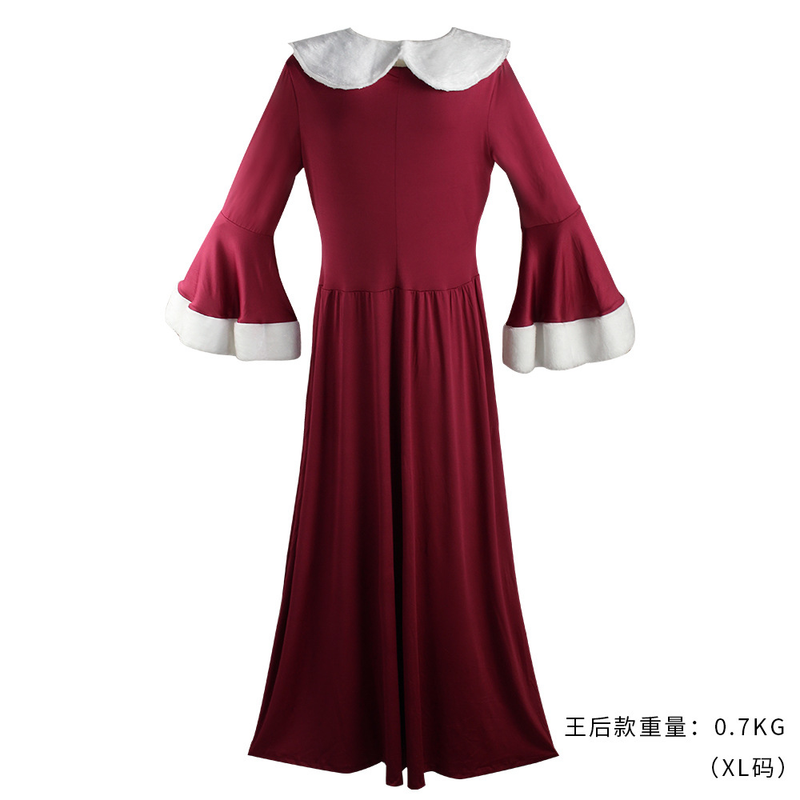 Palace Royal Queen Cosplay Costume Velvet Dress